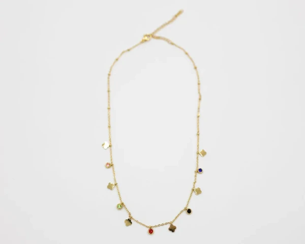 Lucky Clover Rainbow Ketting