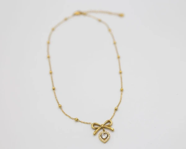 Sweetheart Bow Ketting